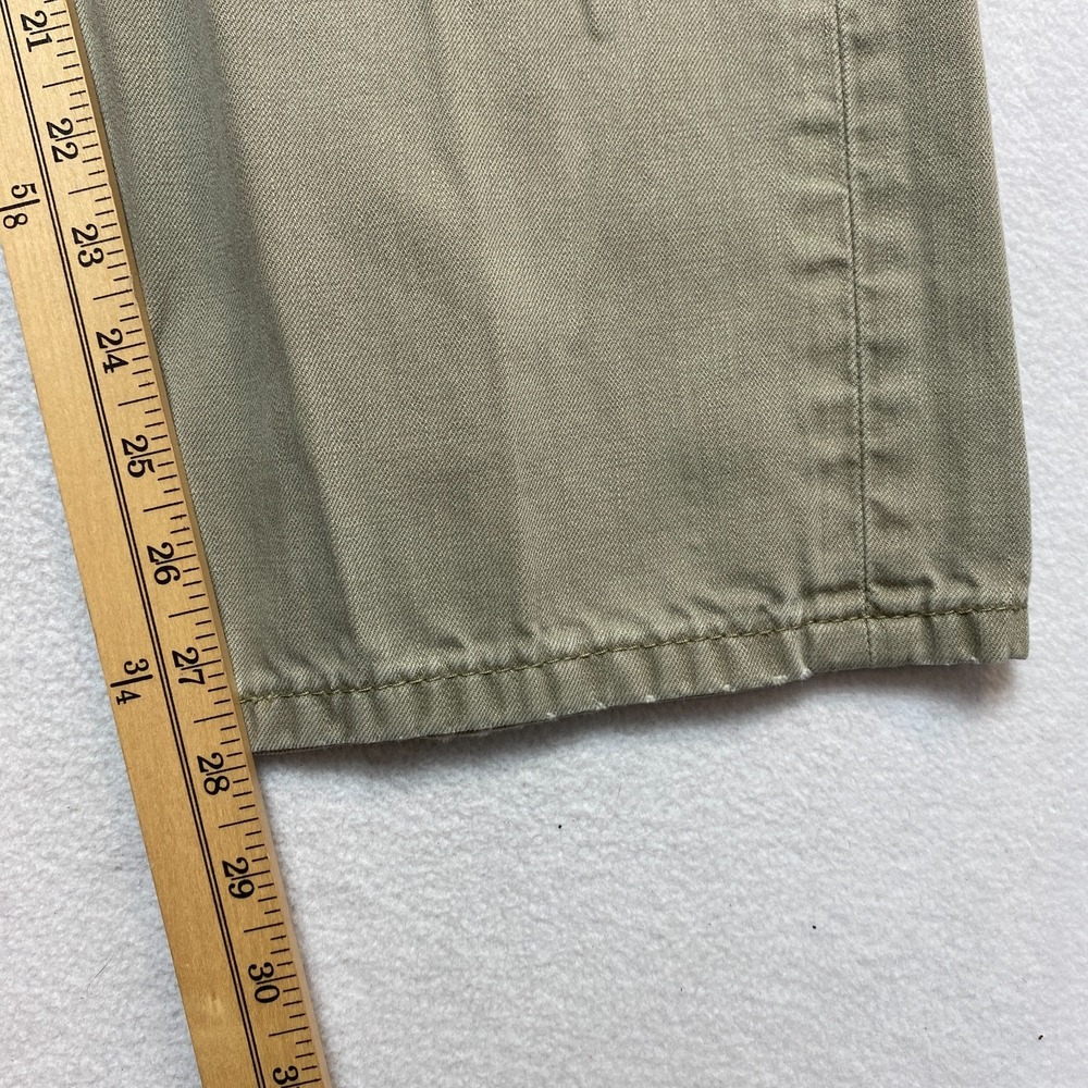Levi's 505 Jeans Mens 38 Tan Denim Pants Five Pocket Straight Leg - Picture 5 of 10